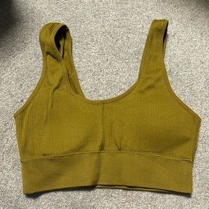 AERIE olive green bralette / sports bra 💚